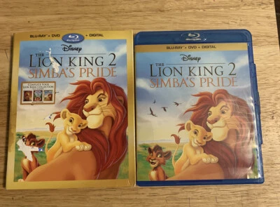 The Lion King II: Simbas Pride (Blu-ray/DVD, 2017, 2-Disc)Authentic US Release - Image 1 of 4