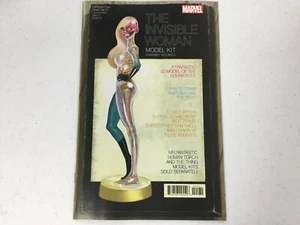 SEXY FANTASTIC FOUR Model Kit ~ RARE Invisible Woman VARIANT COMIC COVER Marvel! - Picture 1 of 4