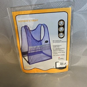 NEW Nathan Sports Women's Reflective Safety Vest, Size Large - Picture 1 of 4