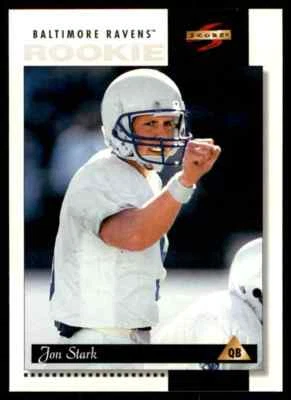 1996 Score Jon Stark Rookie Baltimore Ravens #243 - Image 1 of 2