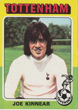 Topps Bazooka Footballers Gum Card Joe Kinnear Spurs
