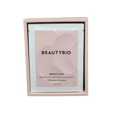 BeautyBio Bright Eyes Depuffing & Brightening Eye Gels 15 Pairs Anti Aging Face - Image 1 of 4