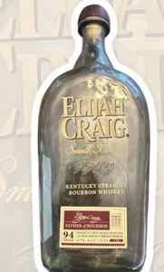 Empty Elijah Craig Kentucky Straight Bourbon Whiskey Bottle Small Batch 1.75L - Foto 1 di 6