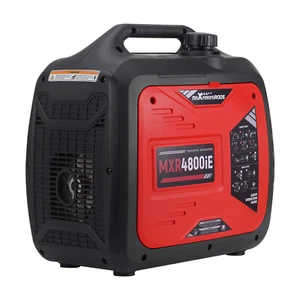 Quiet Portable Generator 4800W 120V Gas Powered Electric/Remote Start Outdoor - Picture 1 of 11