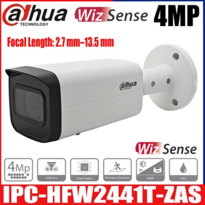 Dahua IPC-HFW2441T-ZAS 4MP IR Vario-Fokus Bullet WizSense Netzwerk POE Kamera - Picture 1 of 5