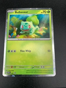 Bulbasaur - SVP046 - Promo Pokemon Scarlet & Violet Holo NM 2023 151 - Picture 1 of 2
