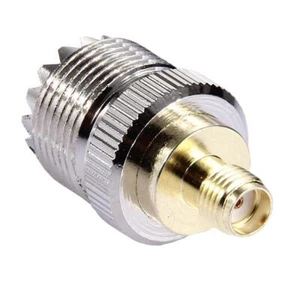 SO239 SL16 Female to UHF Female RF Coaxial Connector RF Coax Adapter - Zdjęcie 1 z 4