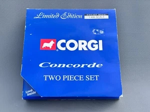 Corgi Concorde Two Piece Set by Gemini Jets 1:400 Scale - Picture 1 of 5