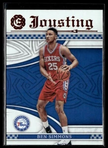 2016-17 Panini Excalibur Jousting Ben Simmons Philadelphia 76ers #18 - Picture 1 of 2