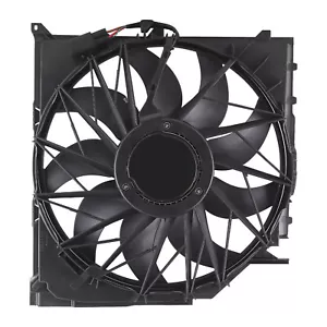 RADIATOR CONDENSER COOLING FAN BRUSHLESS MOTOR 600W FOR BMW X3 E83 2004-2010 - Bild 1 von 12