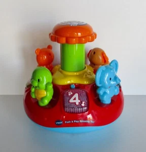VTech Push & Play Spinning Top - Picture 1 of 4