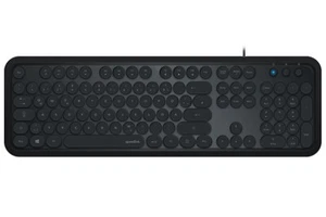 SpeedlinkUSB Multimedia Tastatur QWERTZ Retro-Tasten Deutsch PC Office Business - Bild 1 von 4