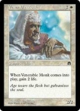 Venerable Monk x4 Stronghold MtG NM