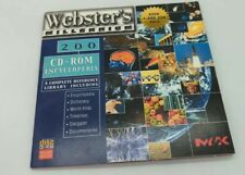 Webster’s Millenium CD-ROM Encsyclopeda (PC, 2002)