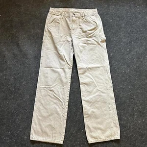 Mango MNG Women's Rear Straps Detail High Waist Jeans, size 8, Khaki - Picture 1 of 4