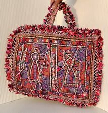 Banjara Handmade Kuchi Ethnic Embroidery Tribal Mirror Boho Vintage Hand Bag