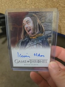 2022 Game of Thrones The Complete Series Volume 2 Kevin Eldon Autograph - Bild 1 von 2
