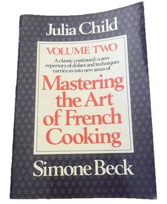 Julia Child Mastering the Art of French Cooking  Vol 2 Vtg 1983 Illus. Cookbook Foto 1 de 4