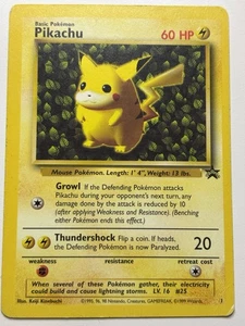 Pikachu 01/53 Wotc Promo Regular MP - Picture 1 of 12
