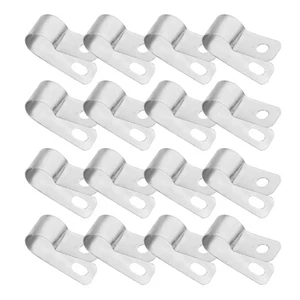 20 Pcs Clip Di Filo A Forma R. Fermacavi Per Morsetto Gestione Del - Photo 1/12