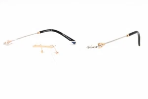 CHARRIOL PC75098 C03 Eyeglasses Shiny Gold Silver Frame 58mm - Picture 1 of 4