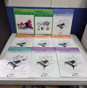 Faber Piano Adventures LOT OF 9 Theory, Performance, Lesson - Level 1B, 2A, 2B - Picture 1 of 11