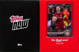 2018-19 TOPPS NOW UEFA #XI-18 JORDAN HENDERSON LIVERPOOL - PR 78 - MIDFIELDER - Picture 1 of 2