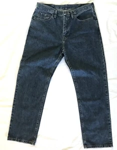 Wrangler Vintage Mid Blue Straight High Waist Jeans, M L, Boyfriend 35”W 32”L - Picture 1 of 5