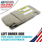 Left Driver Side Sun Visor For 2005-2009 Subaru Outback 2.5I Basic Wagon 4-Door