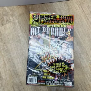 HIT PARADER MAGAZINE 2003 SUMMER Tour Metallica,KISS ,SEALED RARE. Great Bands! - Picture 1 of 9