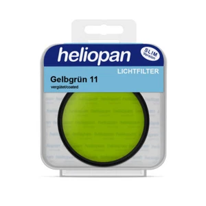 Heliopan S/W Filter 1011 | gelb-grün 11 Ø 77 x 0,75 mm | vergütet - Bild 1 von 1