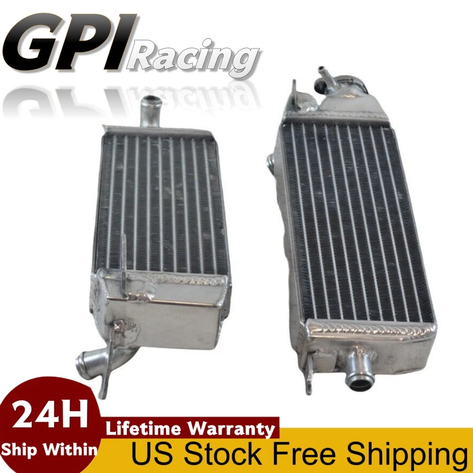 ALUMINUM RADIATOR FOR SUZUKI RM250 RM 250 1986 1987 86 87 RM125 1986-1988 1987 - Изображение 1 из 4