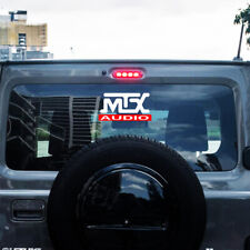 MTX Audio LARGE Sticker Decal | Die-cut Pioneer 7x4 inches Pro Audio