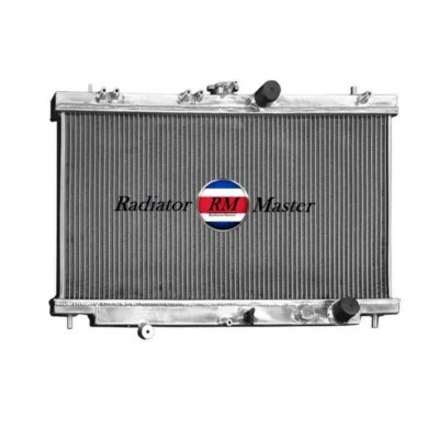 Radiador de alumínio para 1987-1991 Honda Prelude 2.0L 2.1L 1.8L manual APENAS 2 FILEIRAS - Imagem 1 de 3