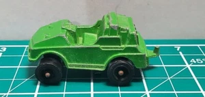 RESTORER Vintage Diecast Toy 1969 TOOTSIETOY GREEN JEEP W/Trailer hitch - Picture 1 of 6