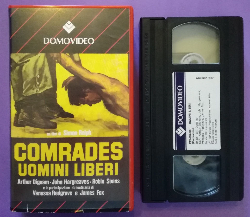 Vhs Comrades Uomini Liberi Film Ita Drammatico Simon Relph Domovideo (V210) - Immagine 1 di 1