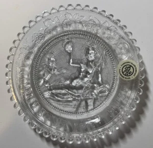 Gebrauchte Pairpoint Tasse Teller Worcester Art Museum klar U391 - Bild 1 von 4