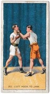 Carreras - 'The Science of Boxing Series (Black Cat)' (1914) - Left Hook to Jaw - Picture 1 of 2