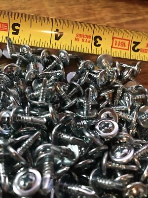 600 Hilti #8 X 1/2” Phillips Truss Cabeza Chapa Tornillos Autoperforantes 86228 Foto 1 de 4