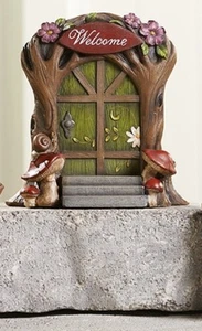 Fairy Welcome Door  Miniature Fairy Faerie Garden GI - Picture 1 of 2