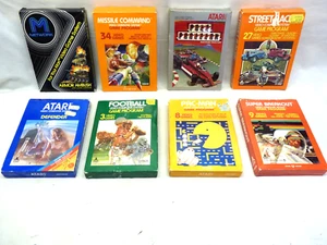 ATARI 2600 Boxed Game Lot Missile Defender Street PacMan Pole Breakout .... NICE - Picture 1 of 24