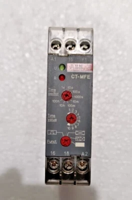 ABB CT-MFE Multifunction Time Relay 1SVR550029R8100 - Image 1 of 4