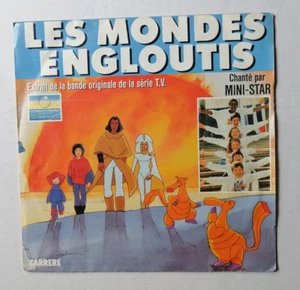 LES MONDES ENGLOUTIS Extrait B.O série TV, V COSMA 7" 45T CARRERE 13859 vynil EX - Picture 1 of 2