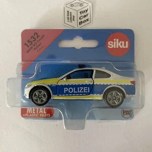 SIKU #1532 - BMW M3 Coupe (Polizei Police Car - Approx. 1:60 scale) E86 - Picture 1 of 1
