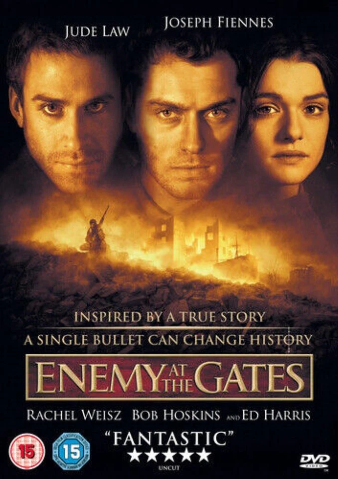 Enemy at the Gates DVD (2001) Jude Law FREE SHIPPING - Image 1 of 1