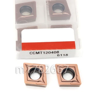 CCMT120404 08 ZM6118 CCMT431 432 insertos de torneado de carburo para CNC de acero inoxidable - Imagen 1 de 6