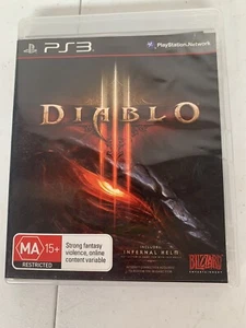 PS3 DIABLO III  Complete PAL Game Very Good Condition - Picture 1 of 4