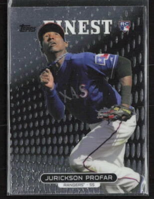 2013 Finest #62 Jurickson Profar EX - Image 1 of 2