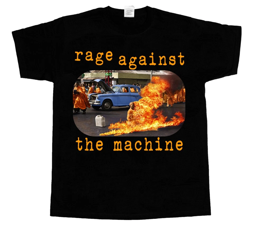 RAGE AGAINST THE MACHINE RATM AUDIO band Short - Long sleeve new black T-SHIRT - Bild 1 von 1