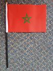 Morocco Hand Table Flag Business Holiday Sport Football Atlas Lions Moroccan 5x3
